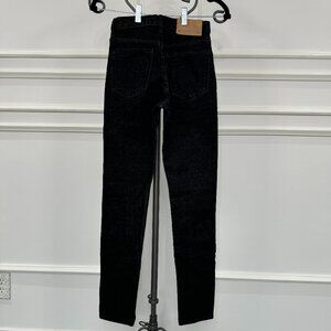 Women's black skinny jeans size 24" inseam 30"